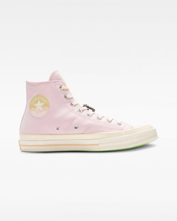 Converse Sko Kjop Chuck 70 Herre Rosa Hvite Svarte